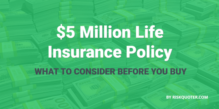 Insurance life million female year age permanent term until